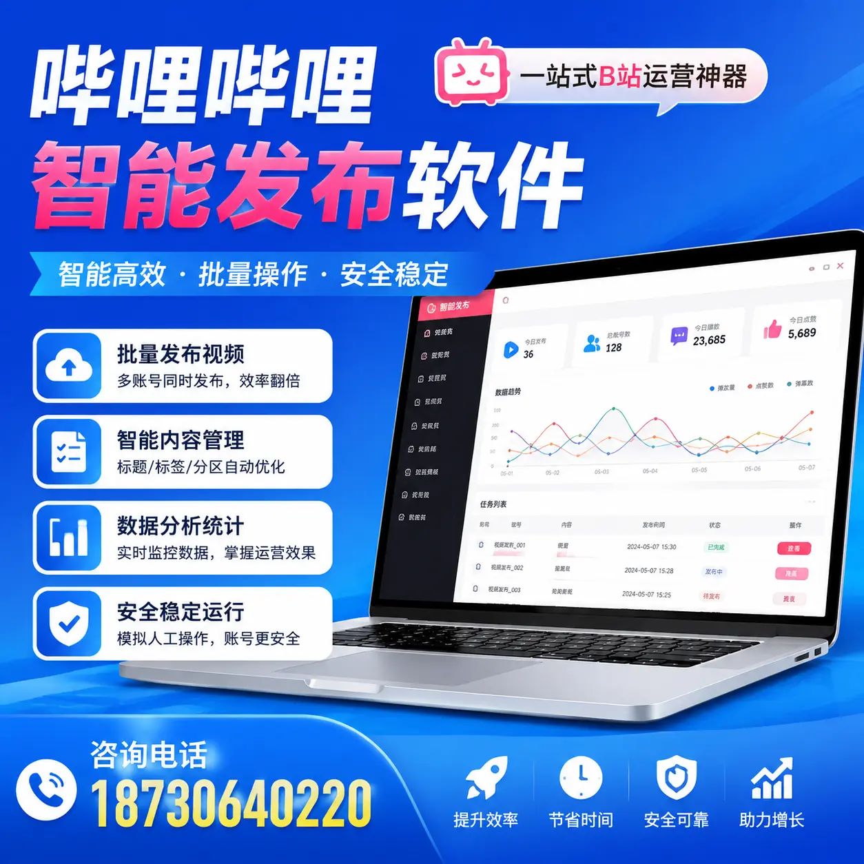 如何通过哔哩哔哩智能发布软件提升 达州 企业曝光率